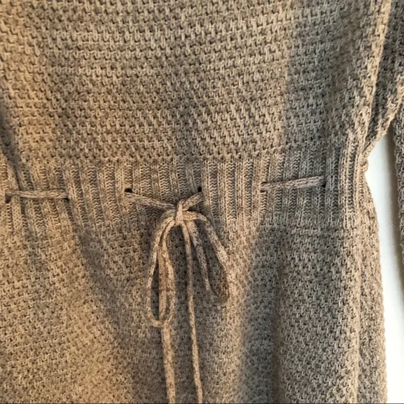 Roxy Quicksilver Gray Knit Sweater Dress - Size XL - Picture 3 of 8
